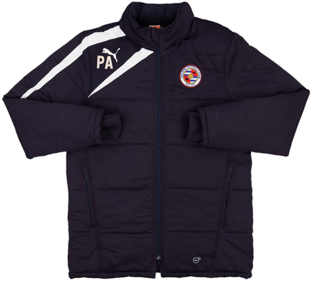 2009-10 Reading Staff Issue Puma Padded Bench Coat PA - 8/10 - (M)