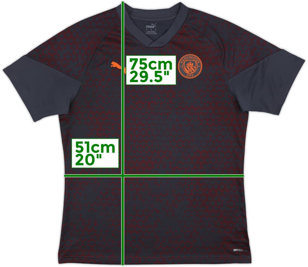2023-24 Manchester City Puma Training Shirt - 9/10 - (L)