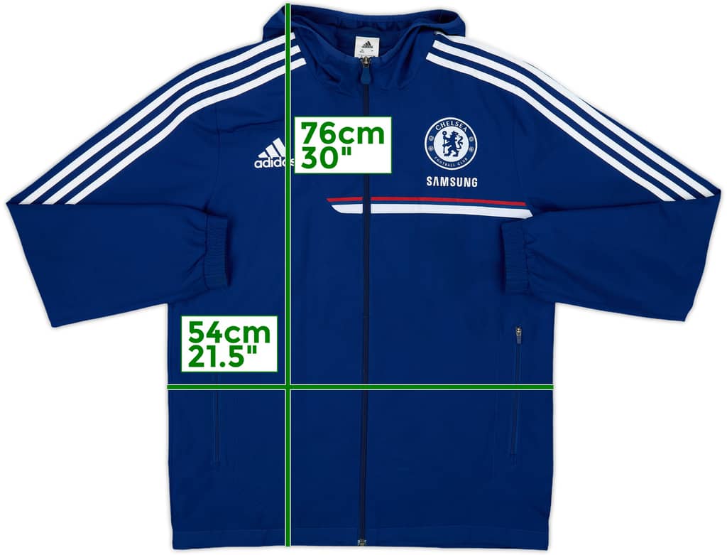 2013-14 Chelsea adidas Track Jacket - 9/10 - (M)