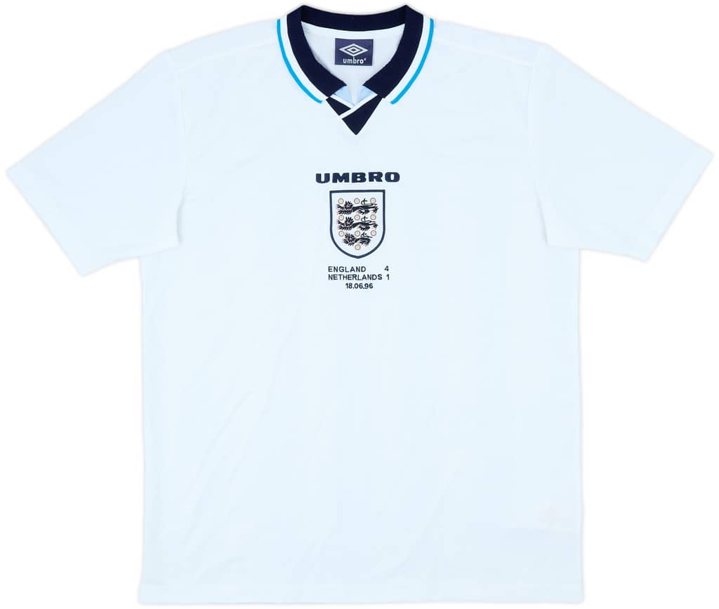 2010 England '1995-97 Home' Reissue Shirt - 9/10 - (XL)