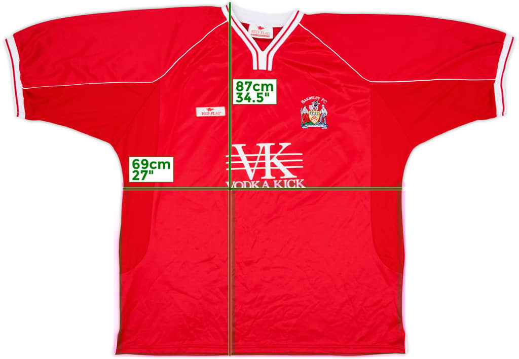 2003-04 Barnsley Home Shirt - 9/10 - (3XL)