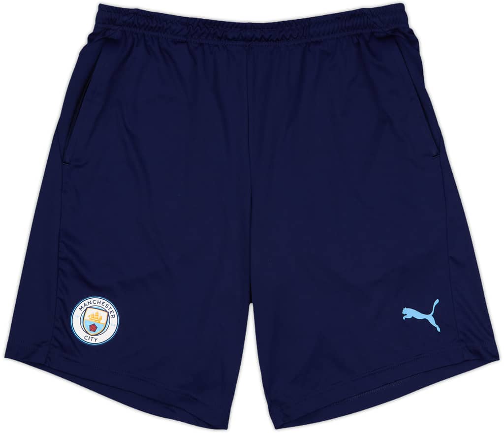 2019-20 Manchester City Puma Training Shorts - 10/10 - (XL)