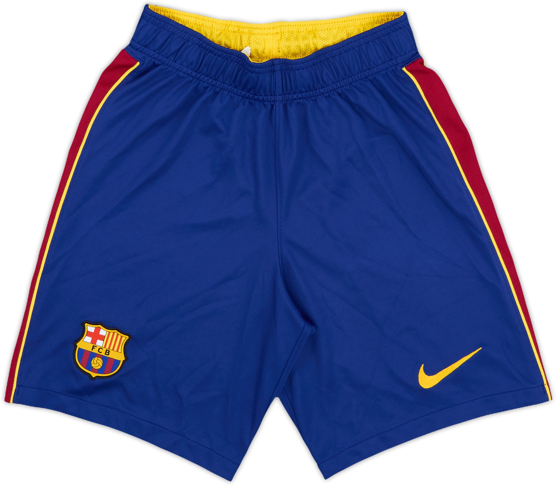 2020-21 Barcelona Home Shorts - 9/10 - (XS)