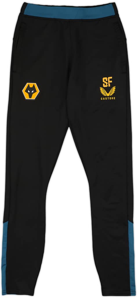 2023-24 Wolves Staff Issue Castore Track Pants/Bottoms SF - 10/10 - (XS)