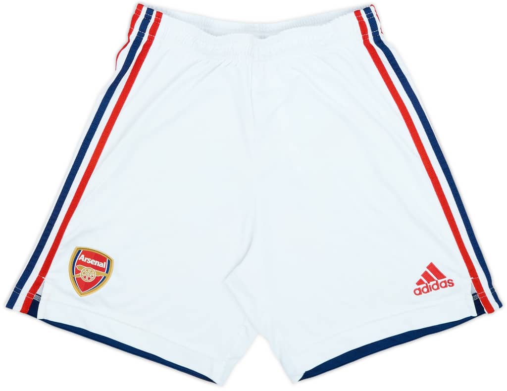 2021-22 Arsenal Home Shorts - 7/10 - (M)