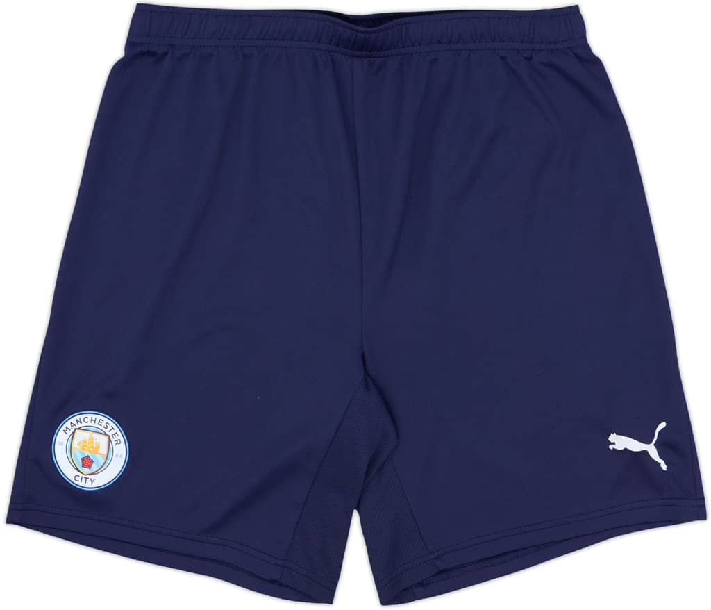 2021-22 Manchester City Third Shorts - 9/10 - (L)