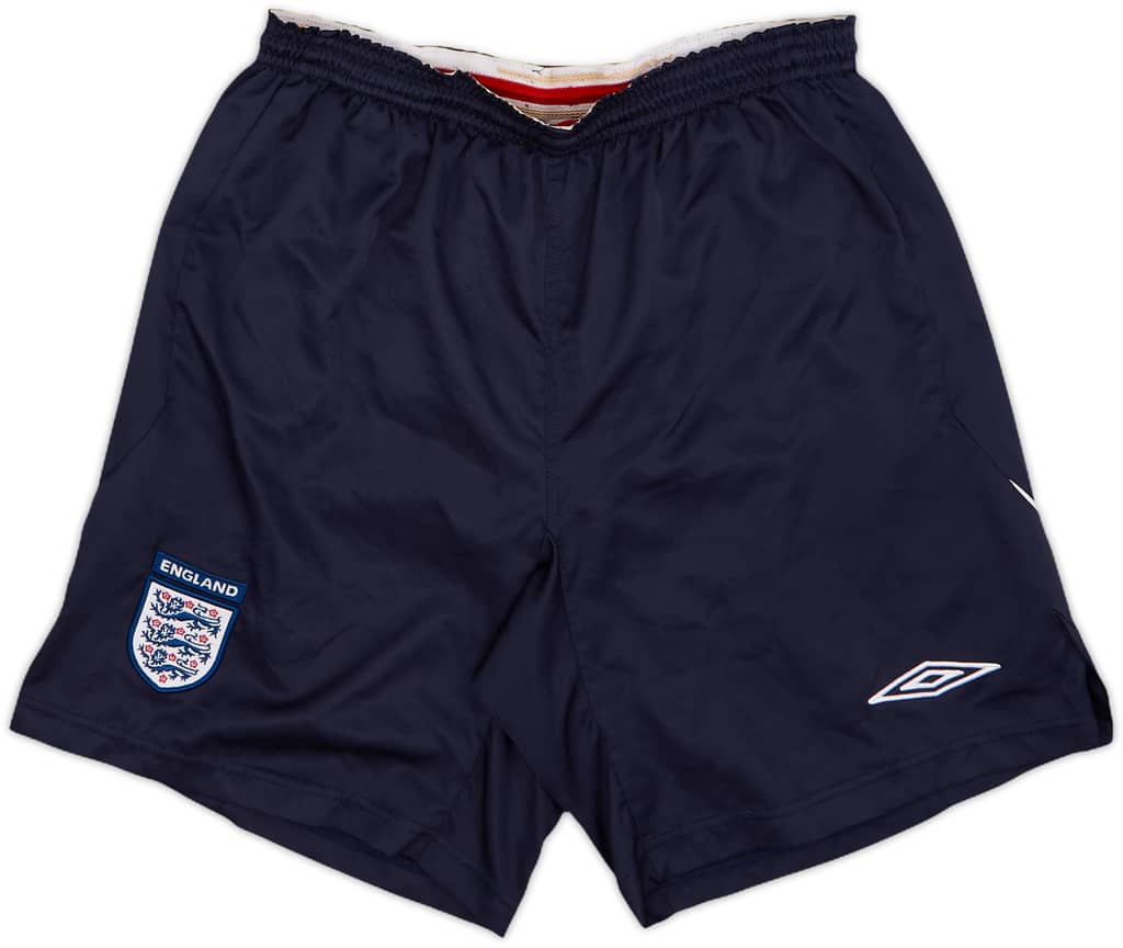 2007-09 England Home Shorts - 5/10 - (M)