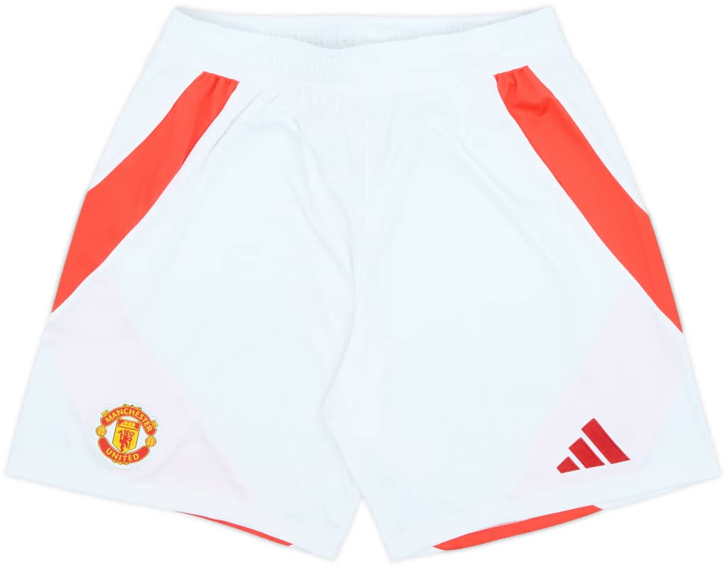 2024-25 Manchester United Home Shorts - 7/10 - (L)