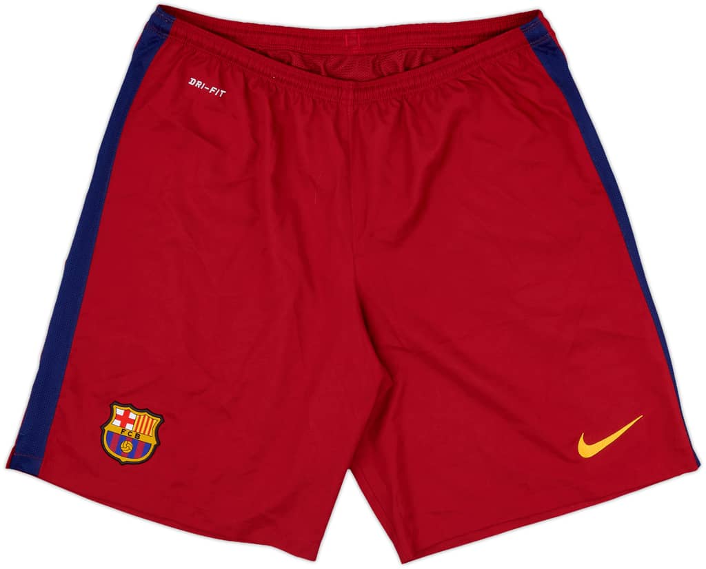 2015-16 Barcelona Home Shorts - 9/10 - (L)