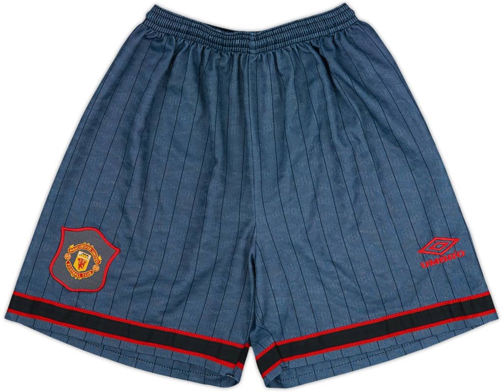 1995-96 Manchester United Away Shorts - 8/10 - (M)
