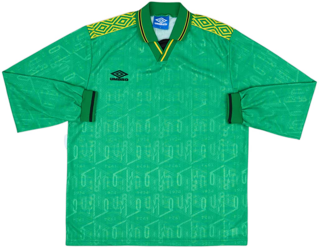 1990s Umbro Template L/S Shirt - 9/10 - (L)