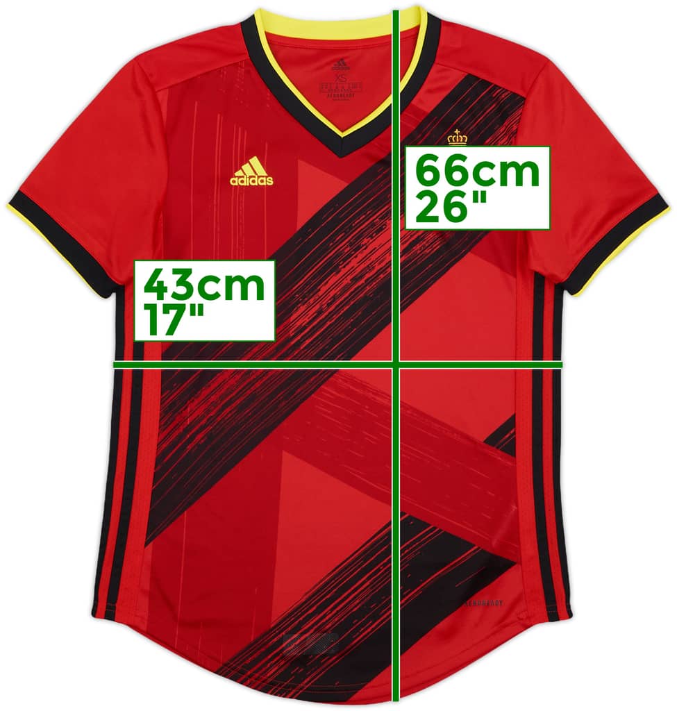 2020-21 Belgium Home Shirt - 10/10 - (Women's XS)