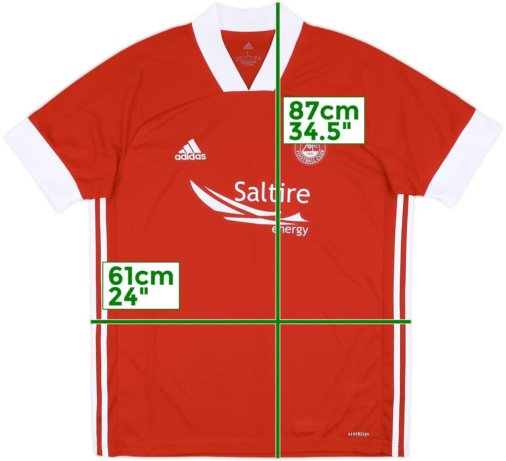 2020-21 Aberdeen Home Shirt - 9/10 - (L)
