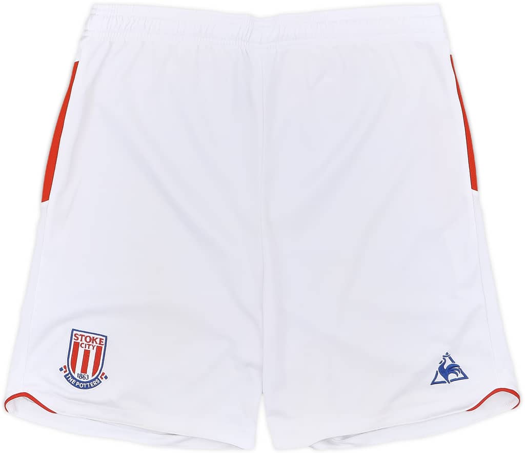 2009-10 Stoke City Home Shorts - 7/10 - (S)