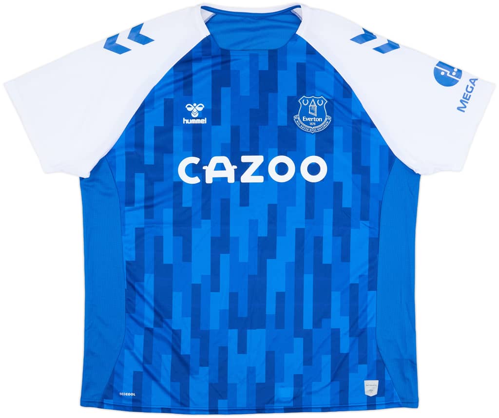 2021-22 Everton Hummel Training Shirt - 8/10 - (XXL)