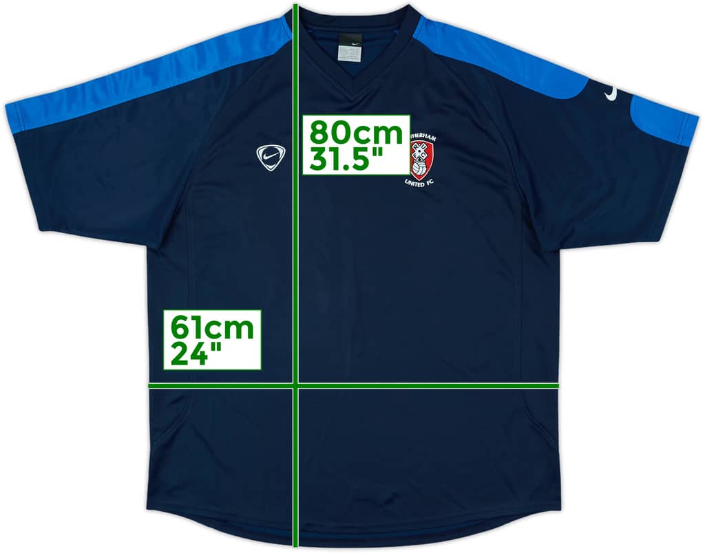 2005-06 Rotherham Nike Training Shirt - 10/10 - (XL)