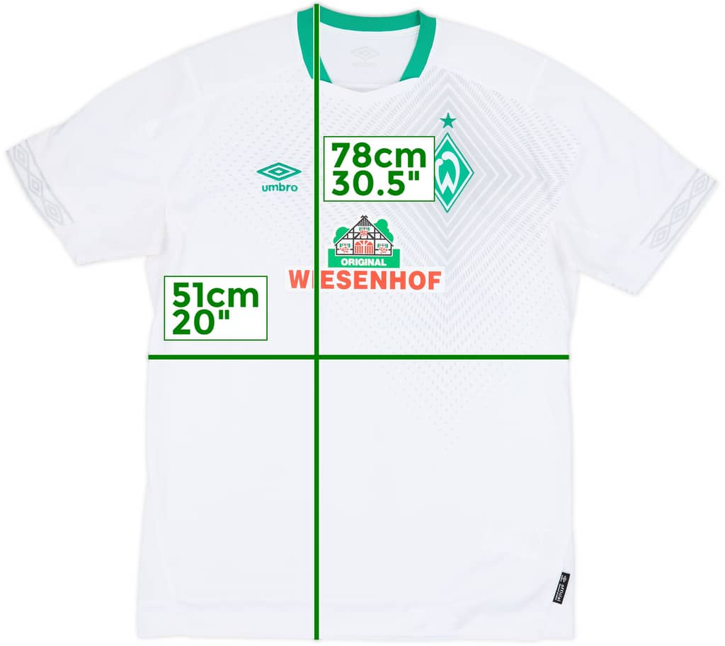 2018-19 Werder Bremen Third Shirt - 8/10 - (L)