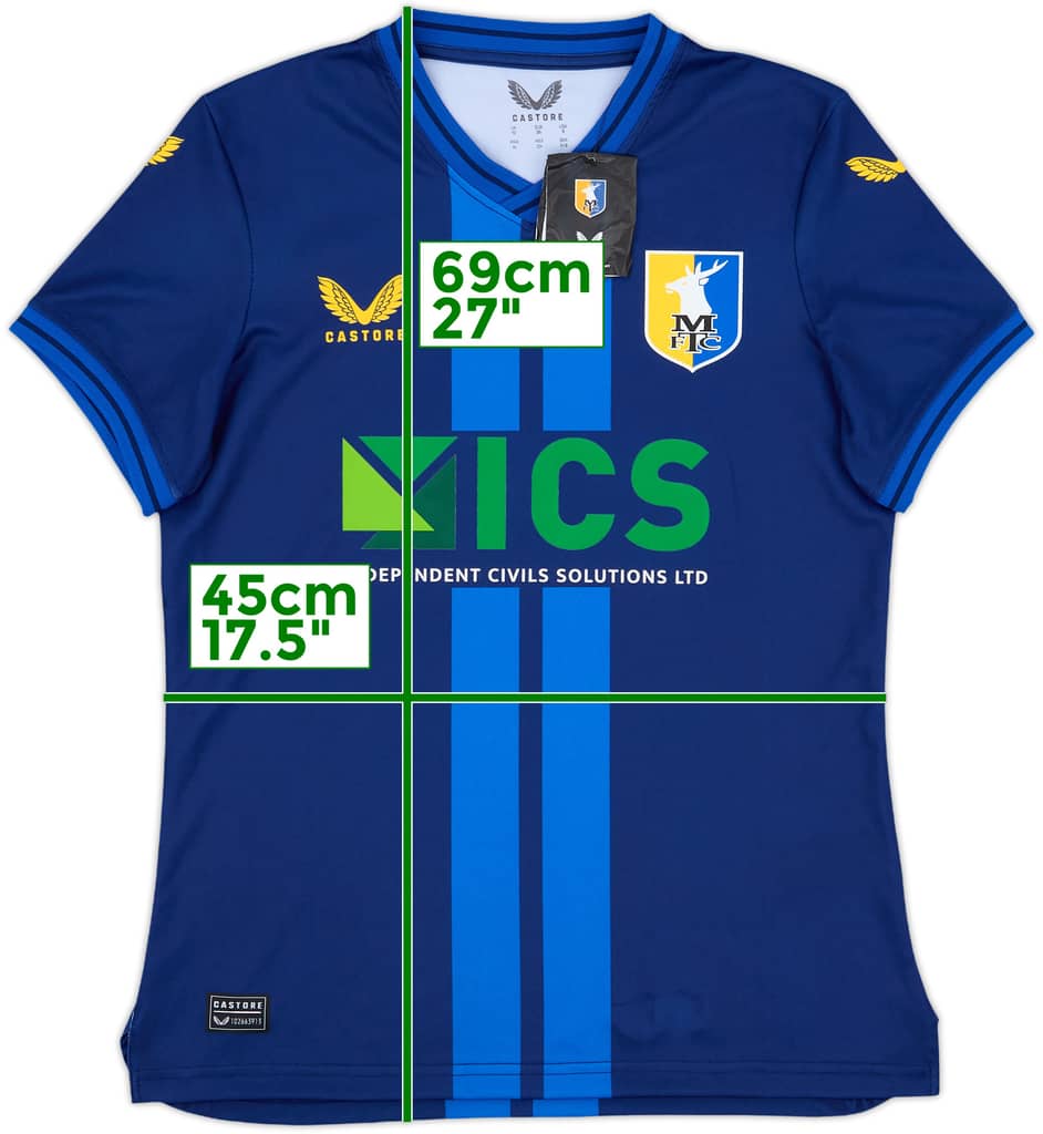 2023-24 Mansfield Town Third Shirt (Women's M)