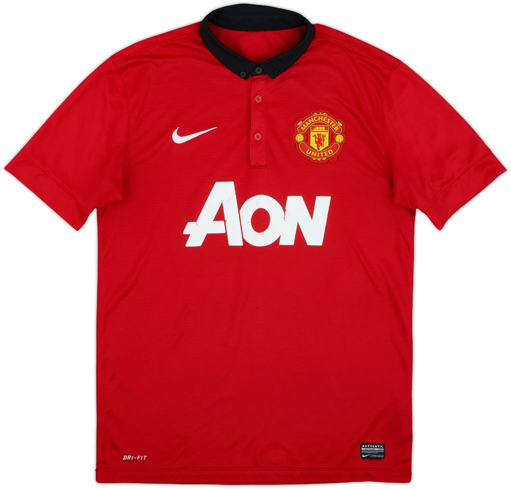 2013-14 Manchester United Home Shirt - 5/10 - (M)