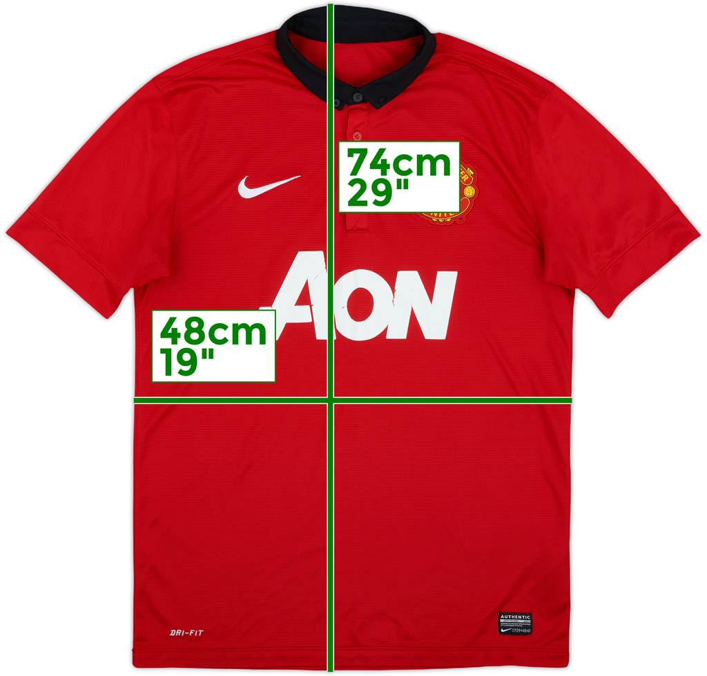 2013-14 Manchester United Home Shirt - 5/10 - (M)