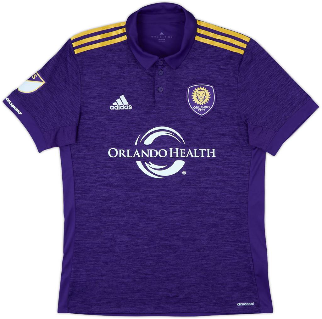 2017 Orlando City adidas Home Shirt - 10/10 - (M)