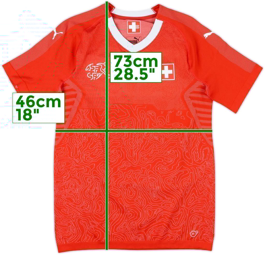 2018-20 Switzerland Authentic Home Shirt - 7/10 - (XL)