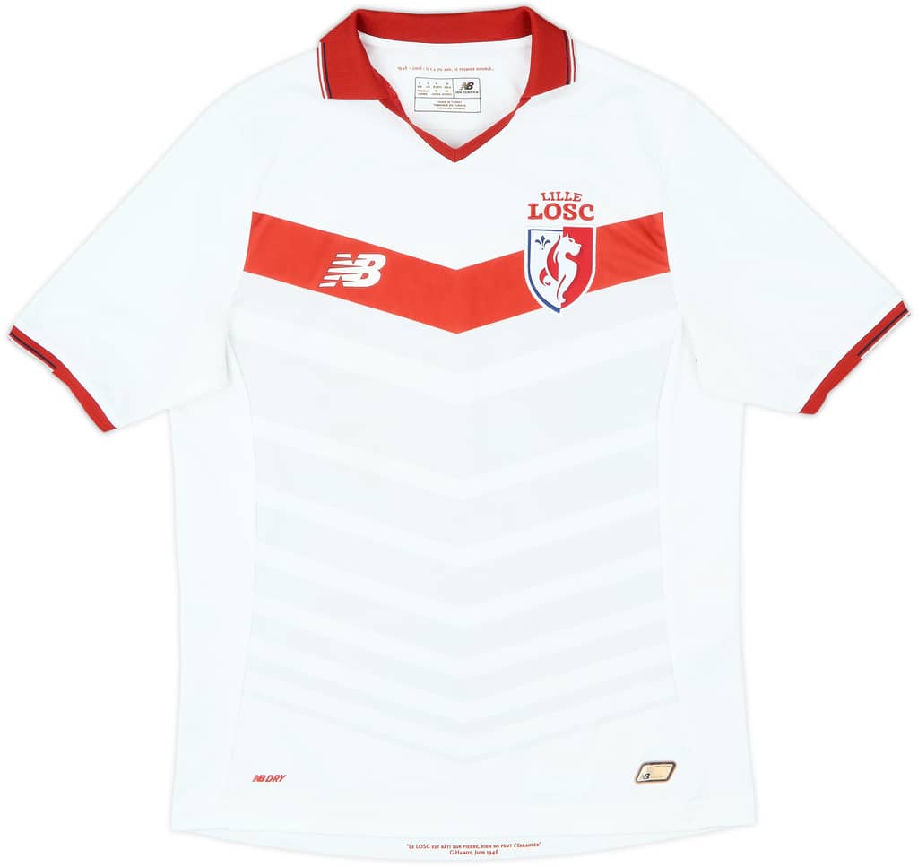 2016-17 Lille Home Shirt - 8/10 - (S)