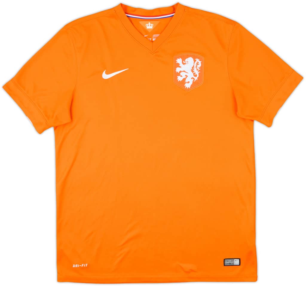 2014-15 Netherlands Home Shirt - 8/10 - (L)