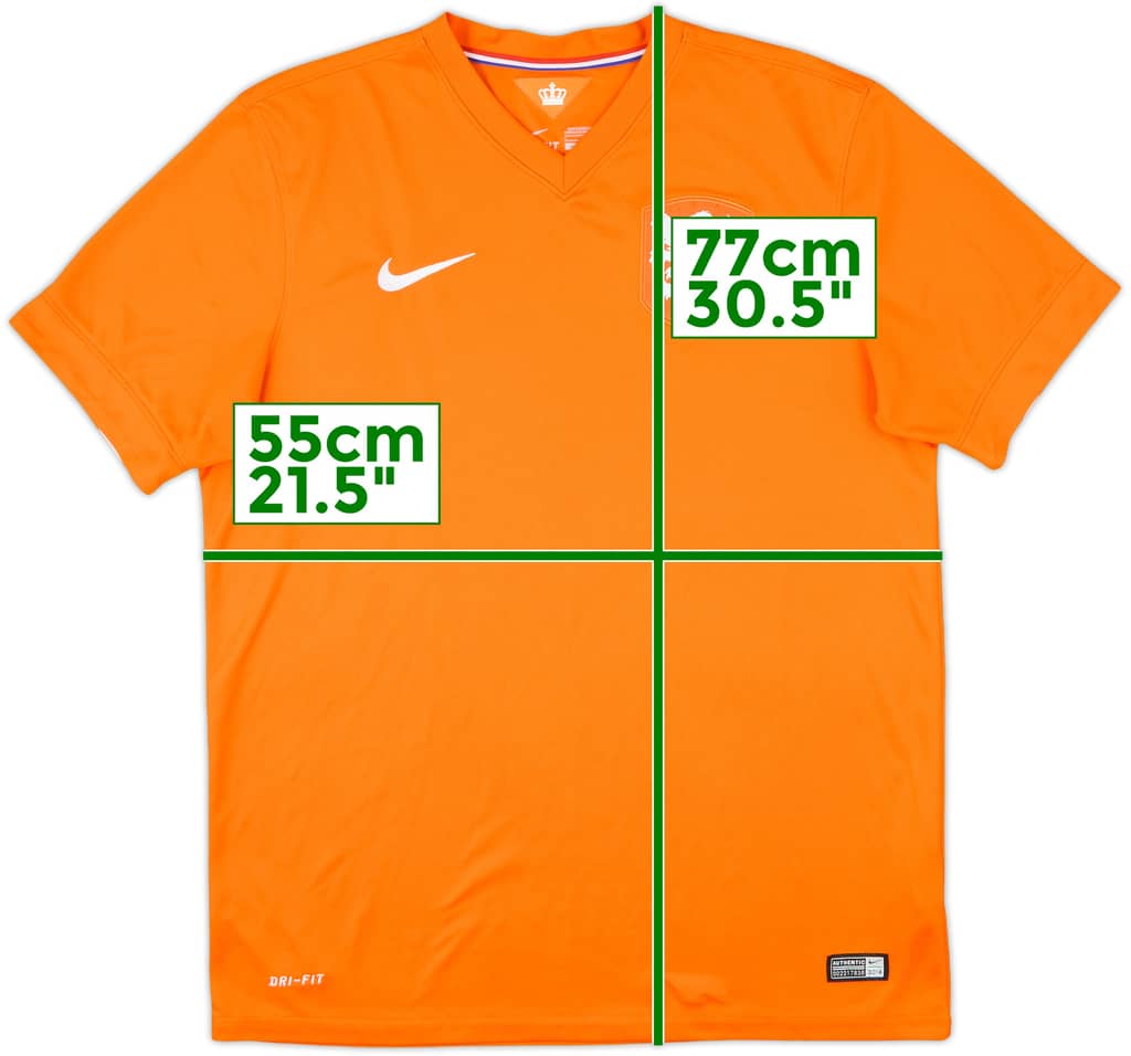 2014-15 Netherlands Home Shirt - 8/10 - (L)