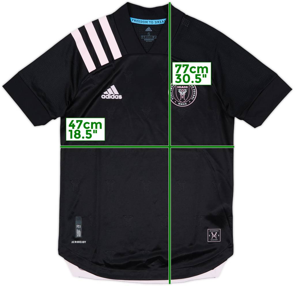 2020 Inter Miami Authentic Away Shirt - 10/10 - (S)