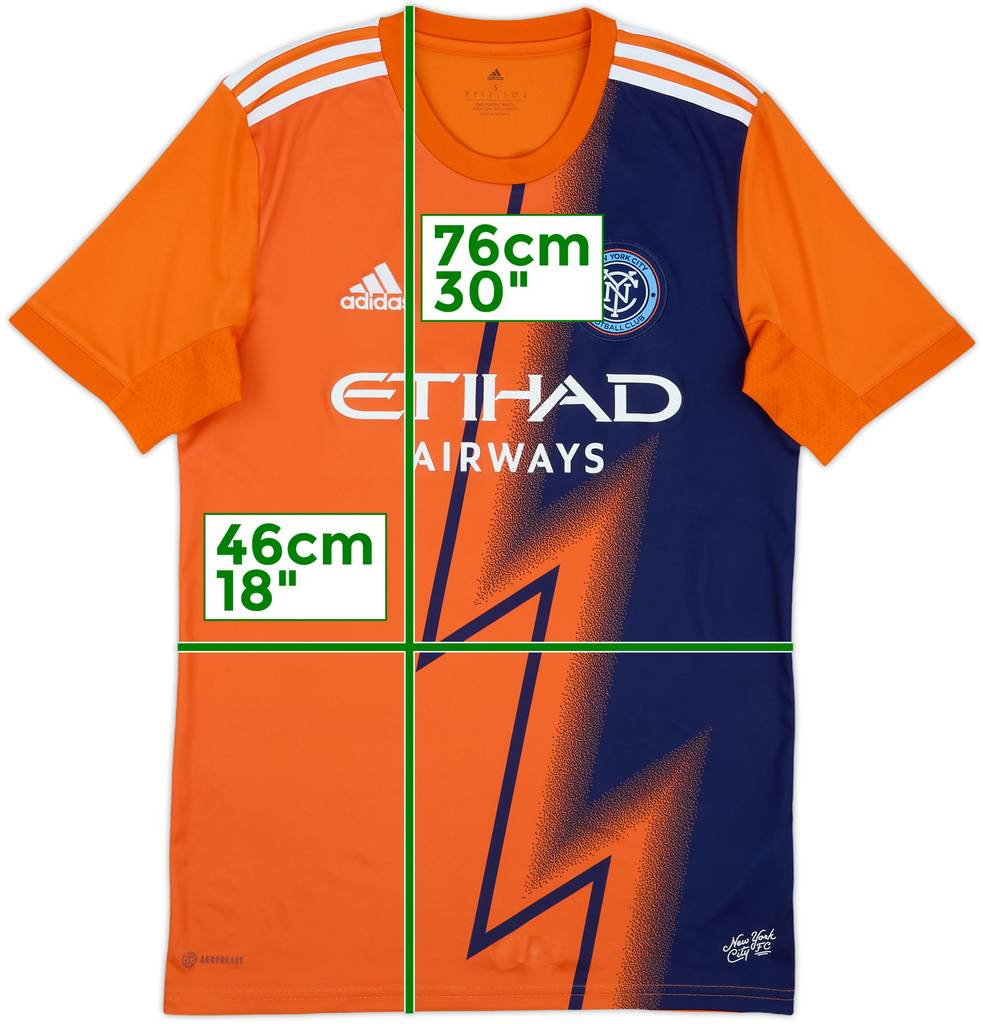 2022-23 New York City FC Away Shirt - 9/10 - (S)
