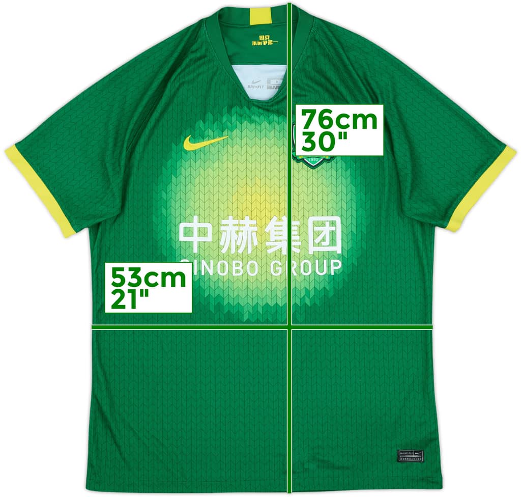 2020-21 Beijing Guoan Home Shirt - 9/10 - (L)