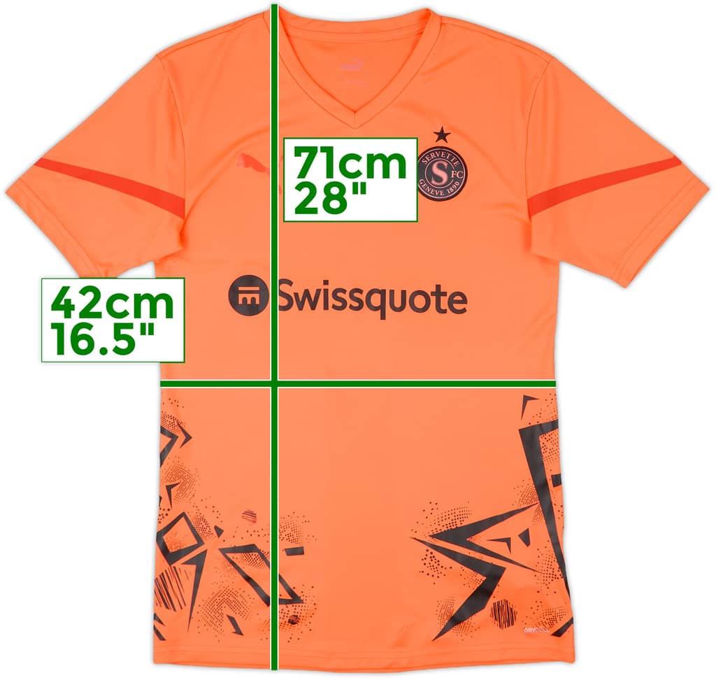 2021-22 Servette Third Shirt - 10/10 - (S)