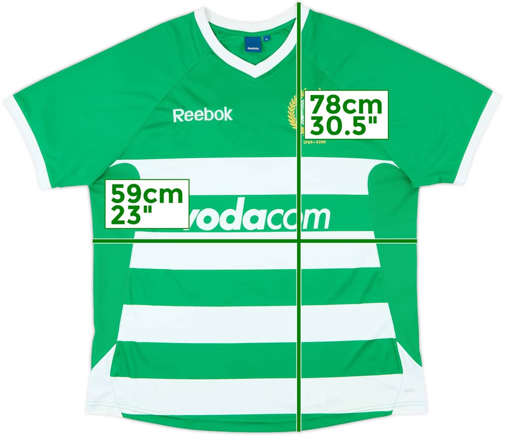 2009-10 Bloemfontein Celtic Home Shirt - 8/10 - (XL)