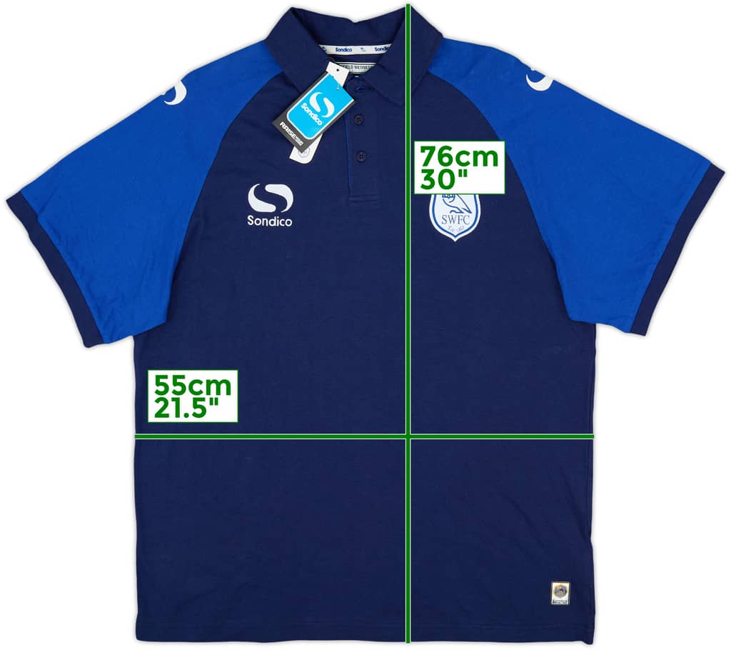 2015-16 Sheffield Wednesday Sondico Polo Shirt (L)