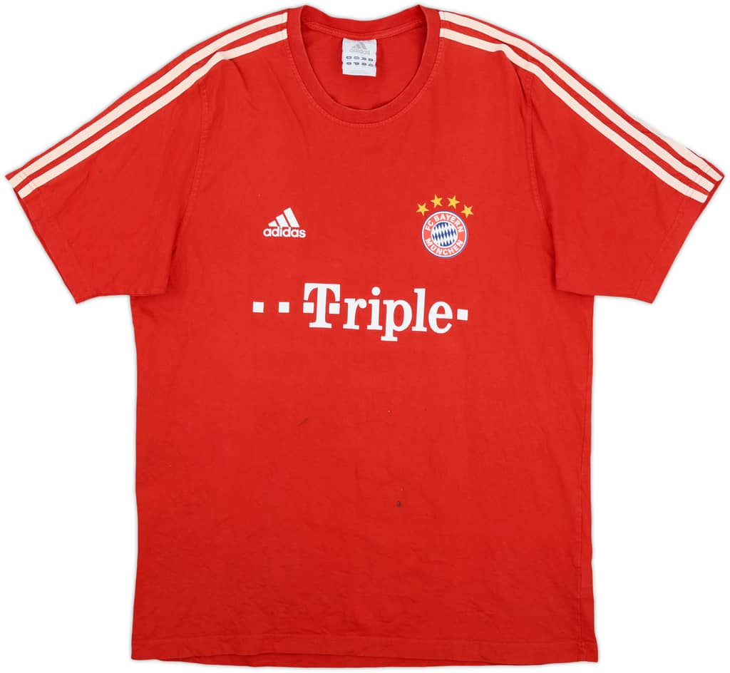 2010-11 Bayern Munich adidas Cotton Tee - 5/10 - (XL)