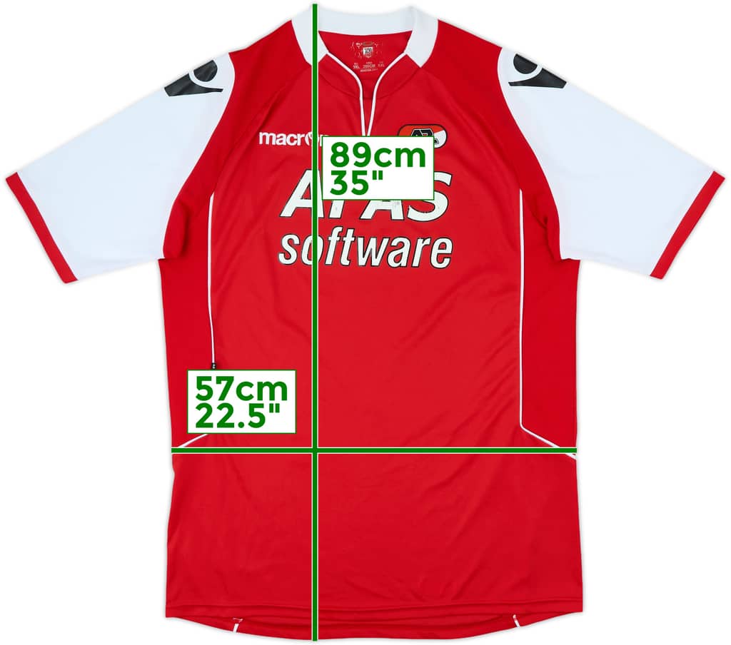 2012-13 AZ Alkmaar Home Shirt - 6/10 - (3XL)