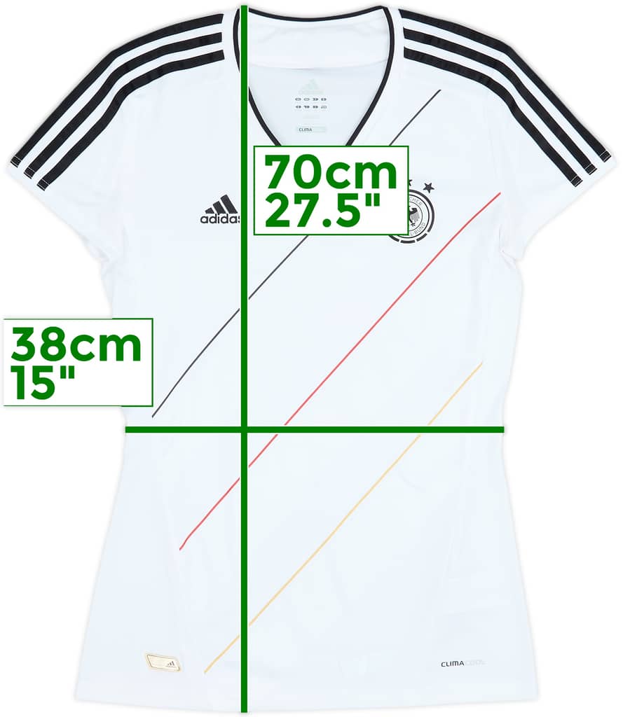 2012-13 Germany Home Shirt - 9/10 - (Women's S)