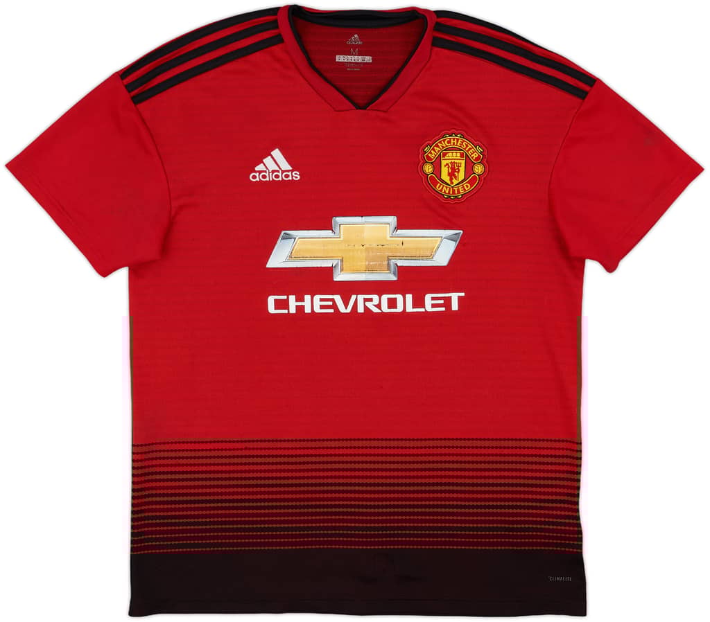 2018-19 Manchester United Home Shirt - 4/10 - (M)