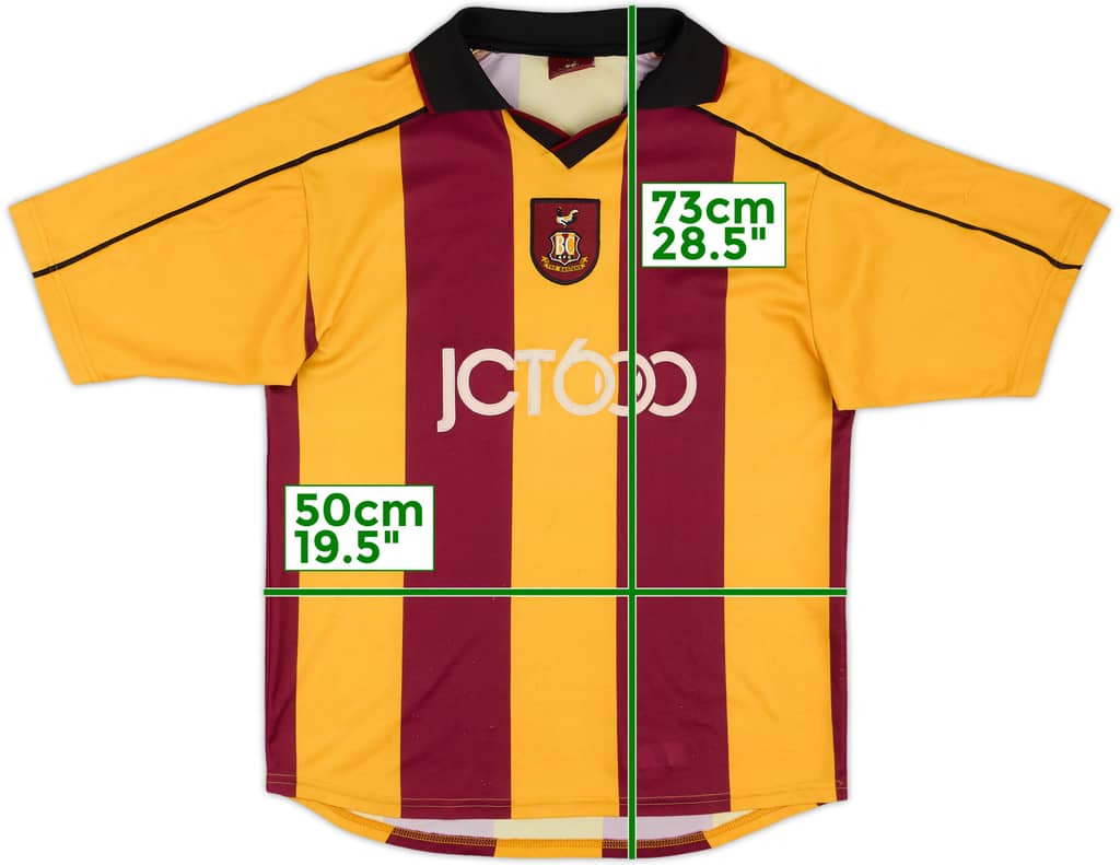2001-03 Bradford City Home Shirt - 6/10 - (M)