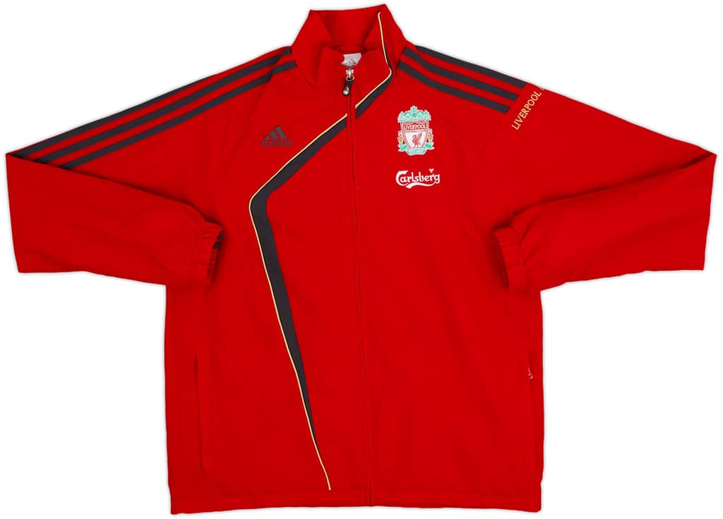 2009-10 Liverpool adidas Track Jacket - 8/10 - (L.Boys)