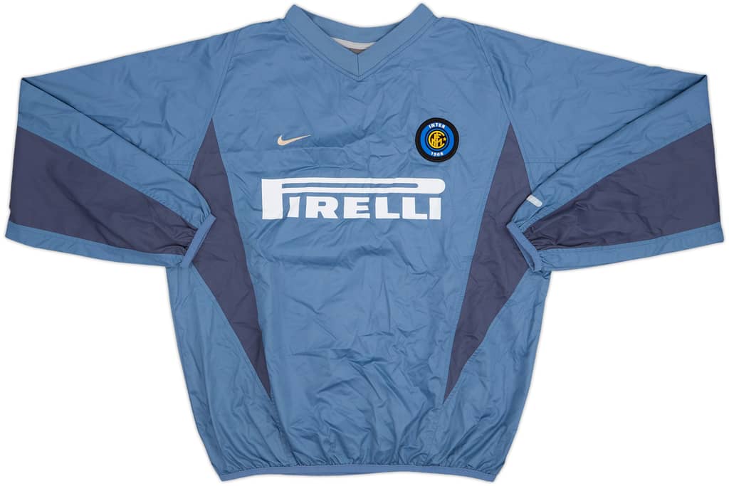 2002-03 Inter Milan Nike Drill Top - 8/10 - (L)
