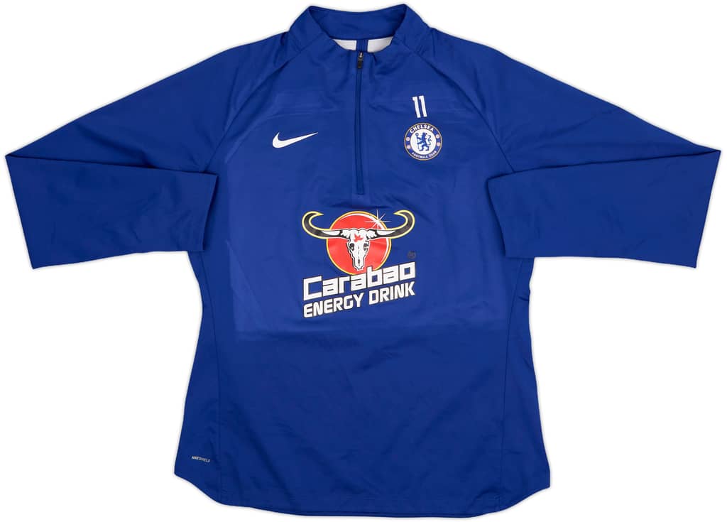 2017-18 Chelsea Player Issue Nike 1/4 Zip Training Top #11 - 8/10 - (M)