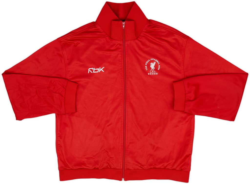 2005 Liverpool Reebok The Final Istanbul Track Jacket - 9/10 - (XXL)