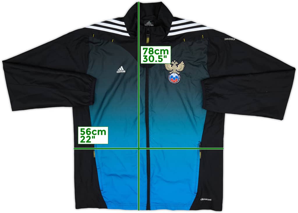 2013-14 Russia adidas Track Jacket - 10/10 - (M)