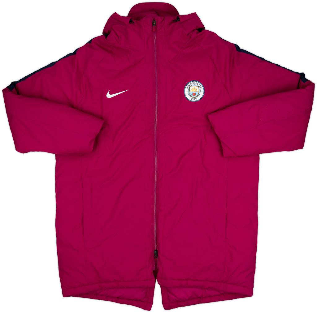 2017-18 Manchester City Nike Padded Bench Coat - 9/10 - (XXL)