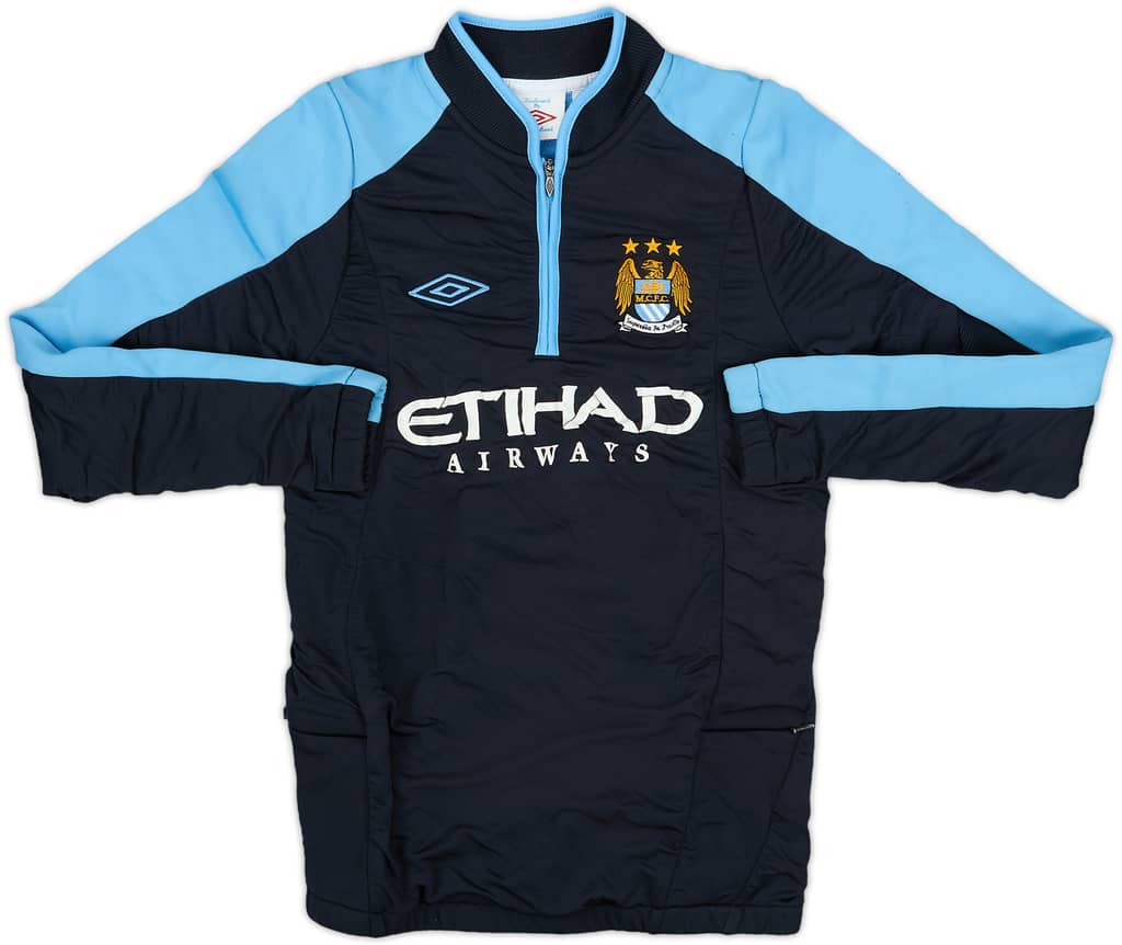 2012-13 Manchester City Umbro 1/4 Zip Drill Top - 6/10 - (M.Boys)