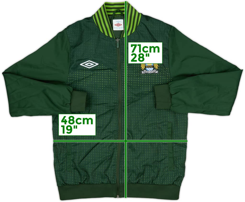 2011-12 Manchester City Umbro Track Jacket - 8/10 - (S)