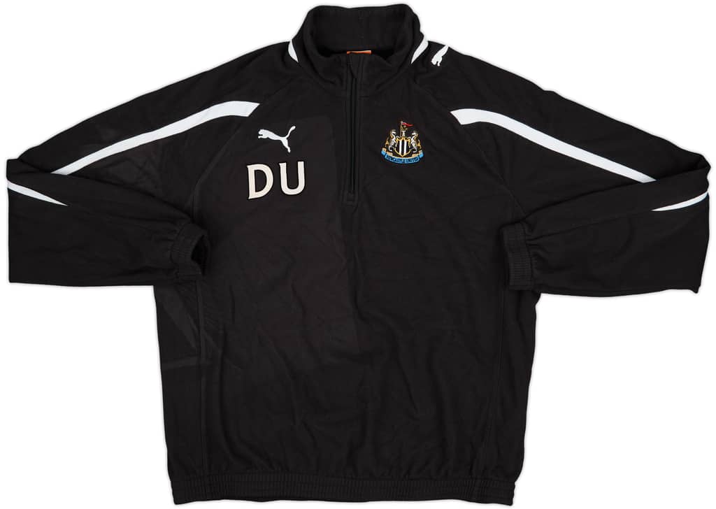 2010-11 Newcastle Staff Issue Puma 1/4 Zip Fleece Top DU - 8/10 - (L)
