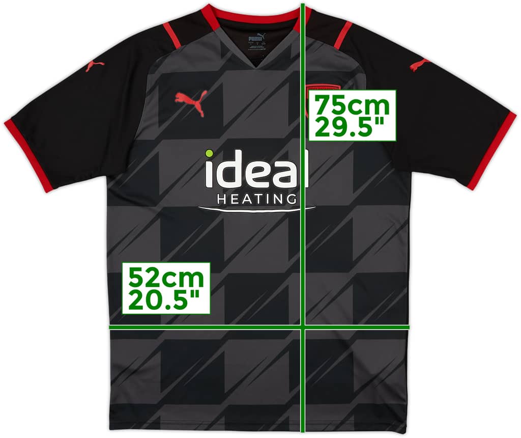 2021-22 West Brom Away Shirt - 10/10 - (L)